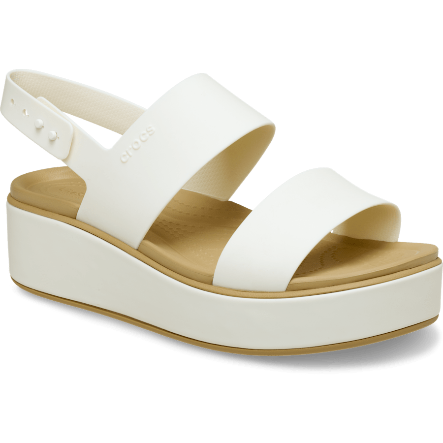 Women Brooklyn Matte Wrap Low Wedge | Crocs Sale