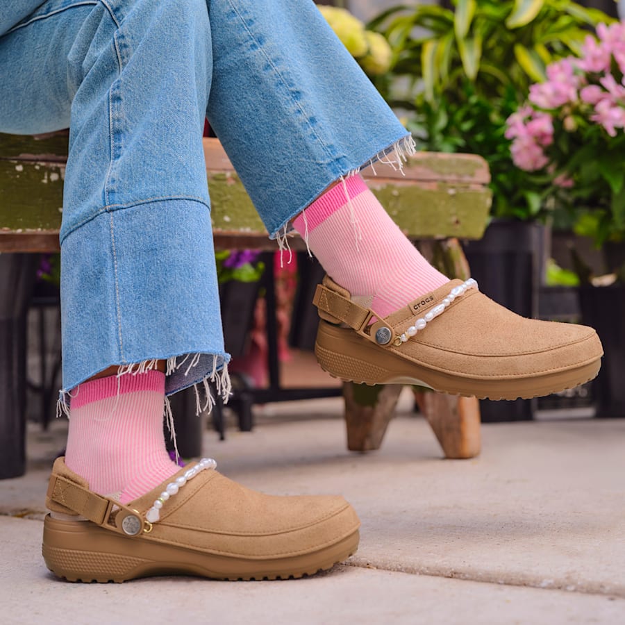 Women|Men Classic Crafted Vegan Suede Clog | Crocs Outlet
