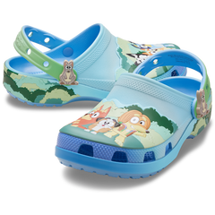 Kids Toddler Bluey Best Buddies Classic Clog | Crocs Sale