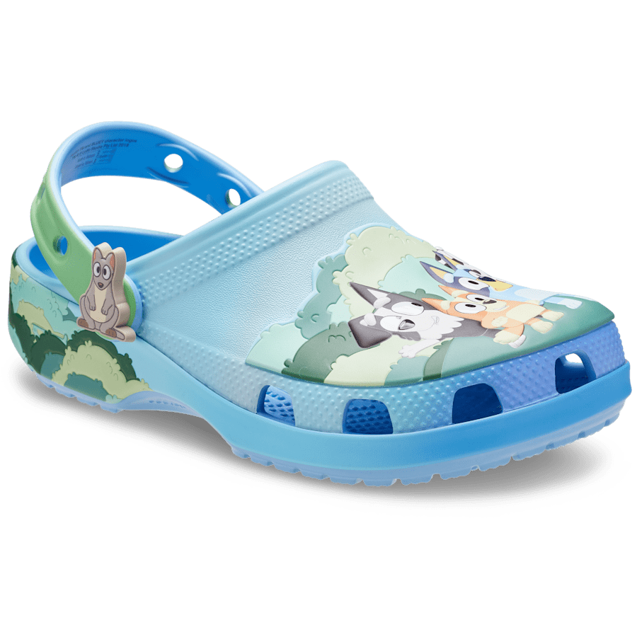 Kids Toddler Bluey Best Buddies Classic Clog | Crocs Sale