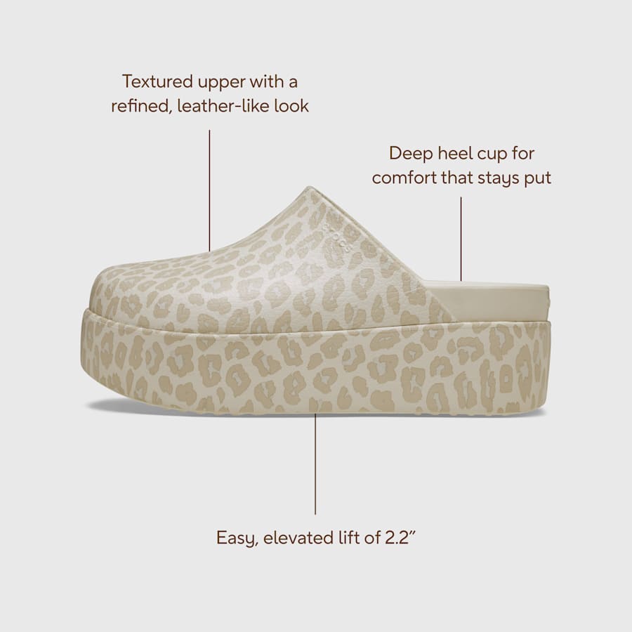 Women Dylan Platform Animal Clog | Crocs Discount
