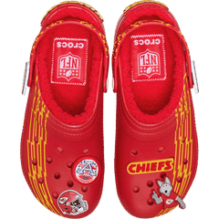 Women|Men NFL Kansas City Chiefs Classic Lined Clog | Crocs Outlet
