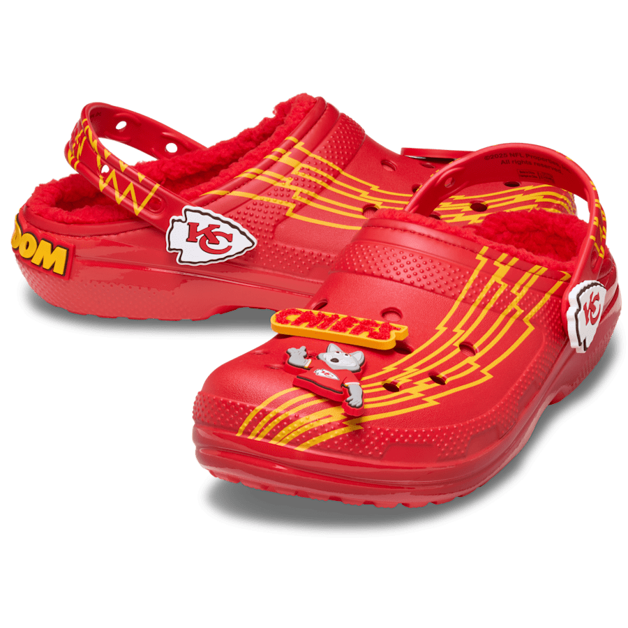 Women|Men NFL Kansas City Chiefs Classic Lined Clog | Crocs Outlet