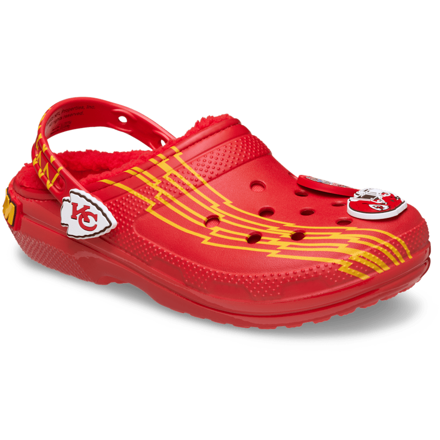 Women|Men NFL Kansas City Chiefs Classic Lined Clog | Crocs Outlet