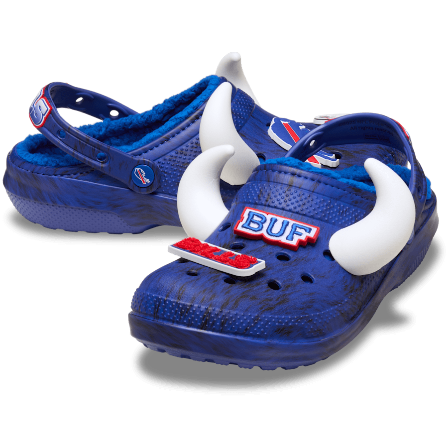 Women|Men NFL Buffalo Bills Classic Lined Clog | Crocs For sale
