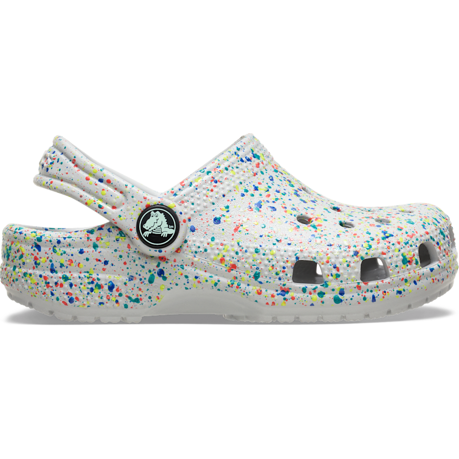 Kids Kids' Classic Glow Paint Splatter Clog | Crocs Sale