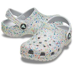 Kids Kids' Classic Glow Paint Splatter Clog | Crocs Sale