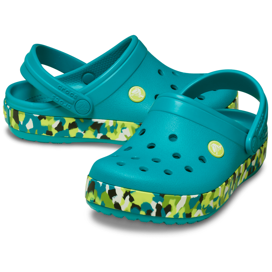 Kids Kids' Crocband Glow Confetti Band Clog | Crocs us