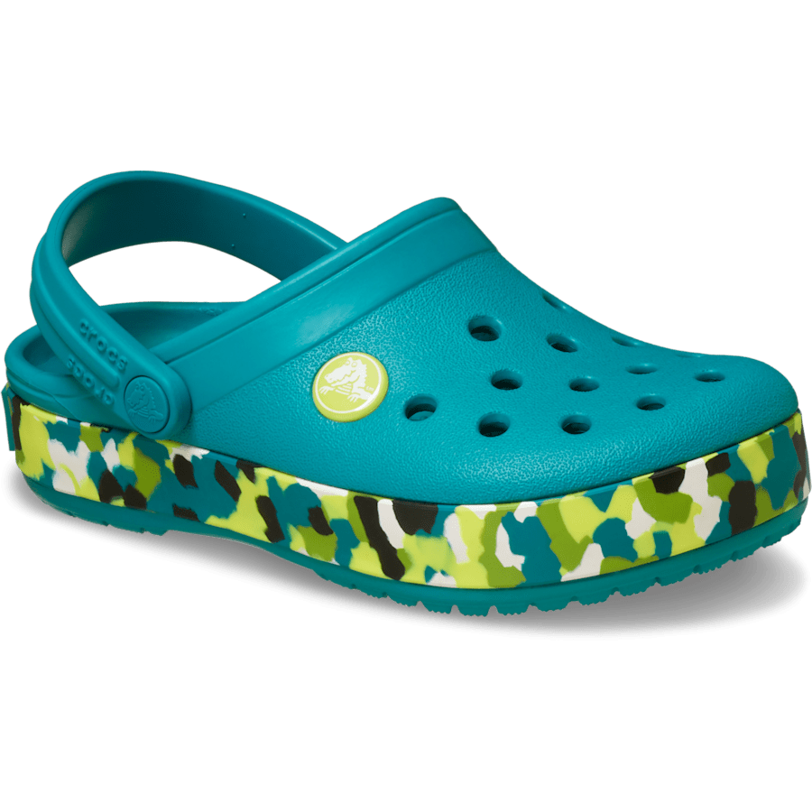 Kids Toddler Crocband Glow Confetti Band Clog | Crocs Sale