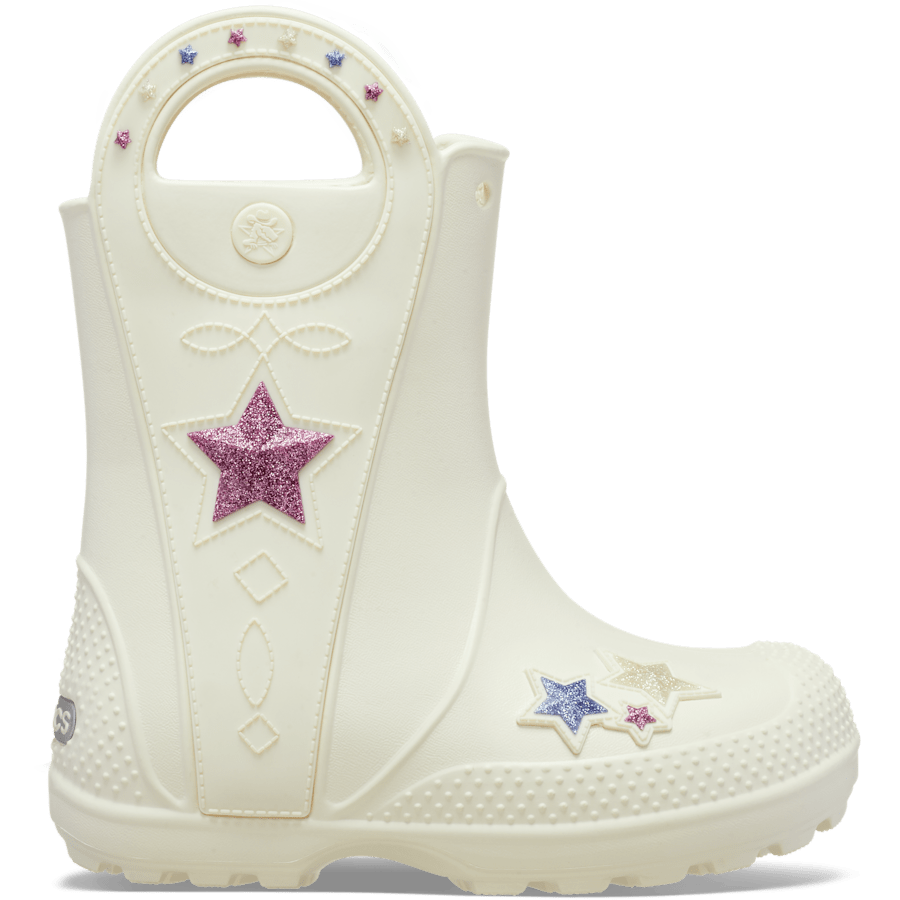 Kids Toddler Handle It Western Metallic Boot | Crocs Discount