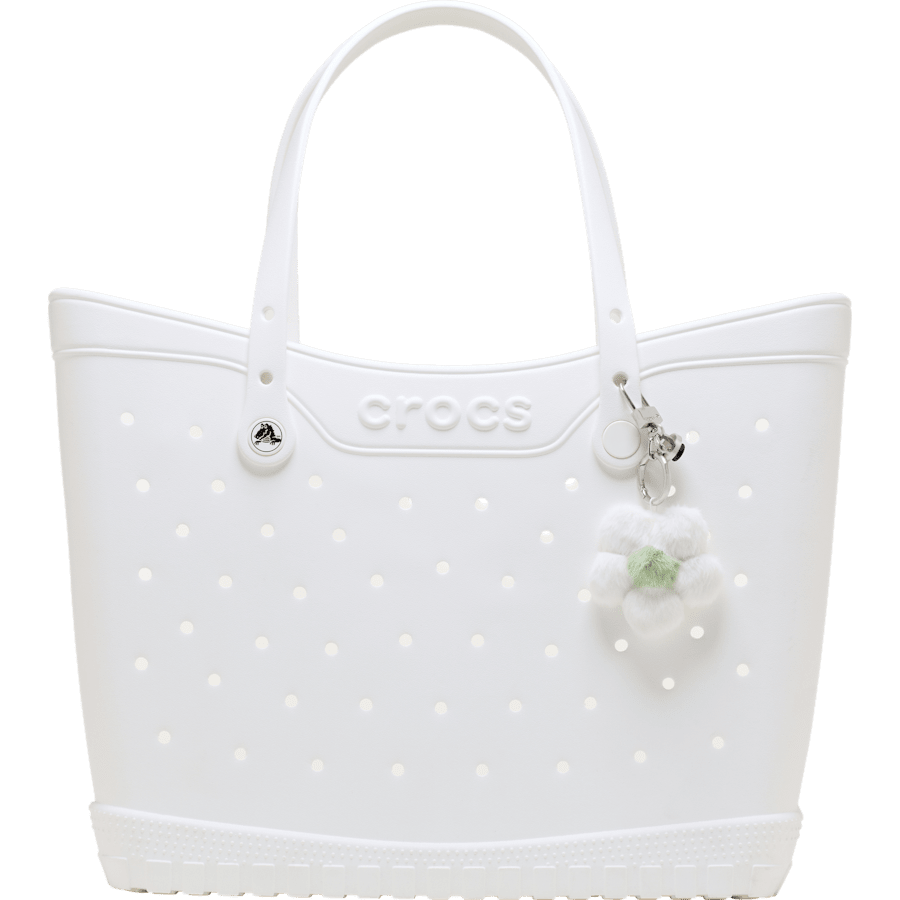 Women|Kids Plush Daisy Bag Charm | Crocs