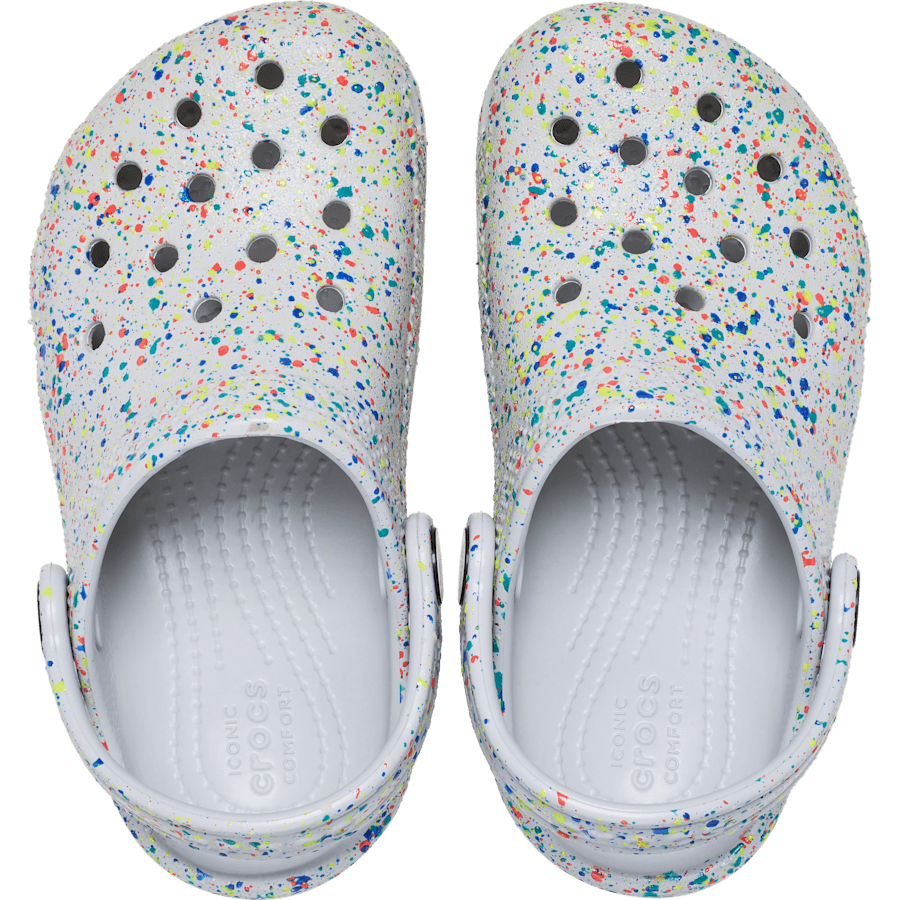 Kids Toddler Classic Glow Paint Splatter Clog | Crocs us