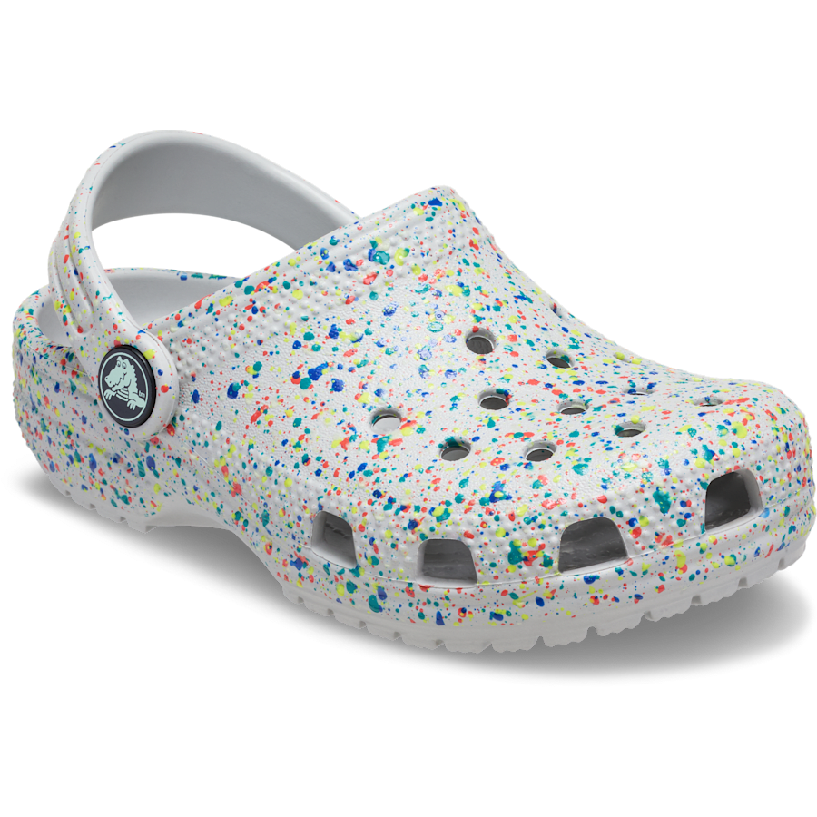 Kids Toddler Classic Glow Paint Splatter Clog | Crocs us