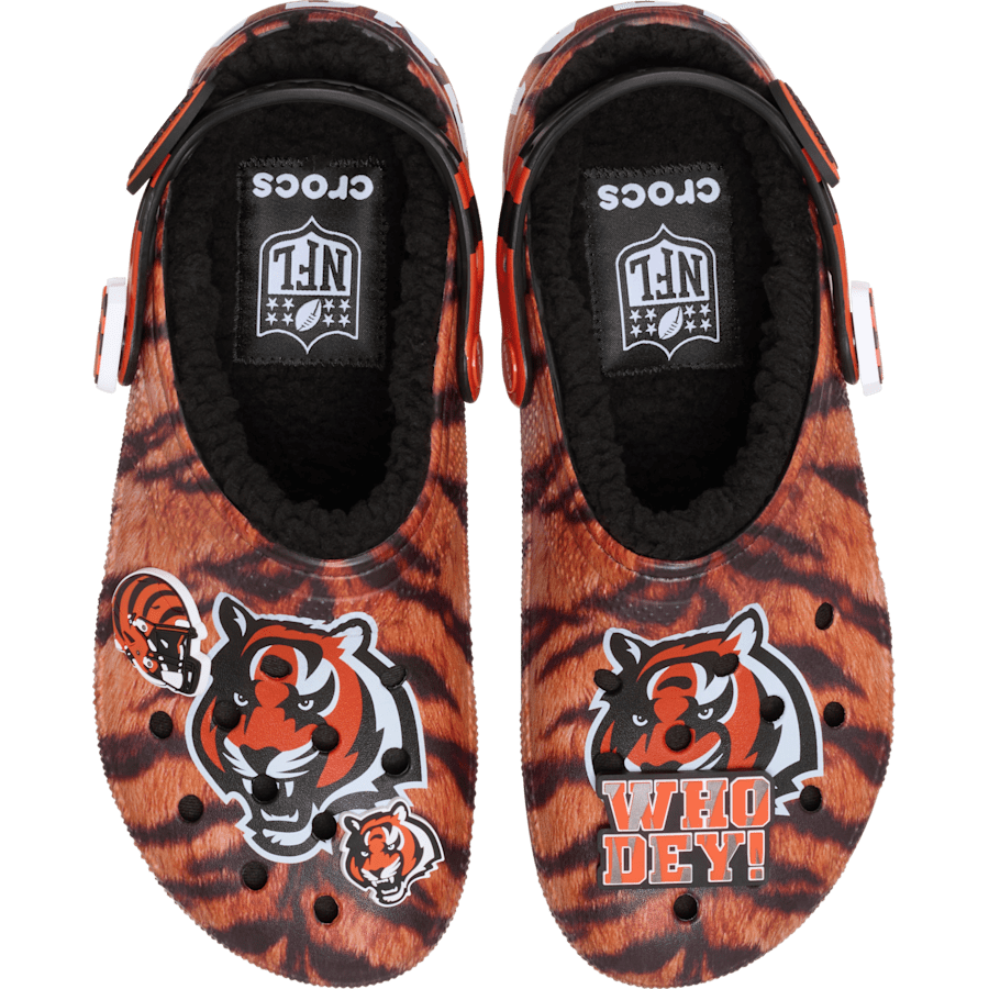 Women|Men NFL Cincinnati Bengals Classic Lined Clog | Crocs Near me