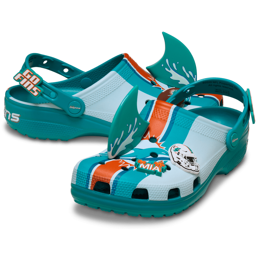 Women|Men NFL Miami Dolphins Classic Clog | Crocs For sale