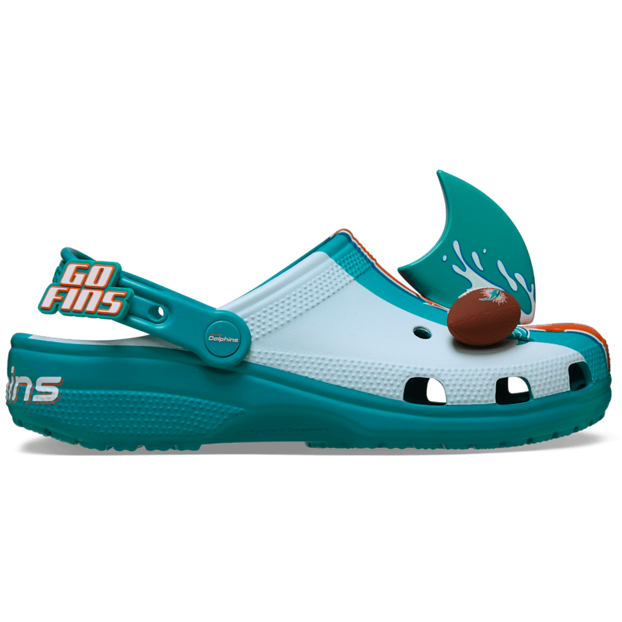 Women|Men NFL Miami Dolphins Classic Clog | Crocs For sale