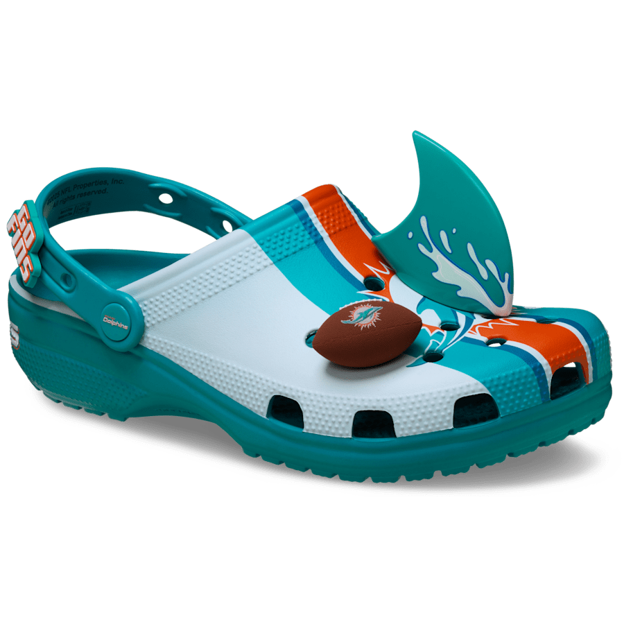 Women|Men NFL Miami Dolphins Classic Clog | Crocs For sale