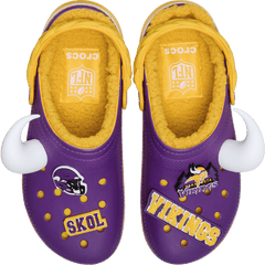 Women|Men NFL Minnesota Vikings Classic Lined Clog | Crocs