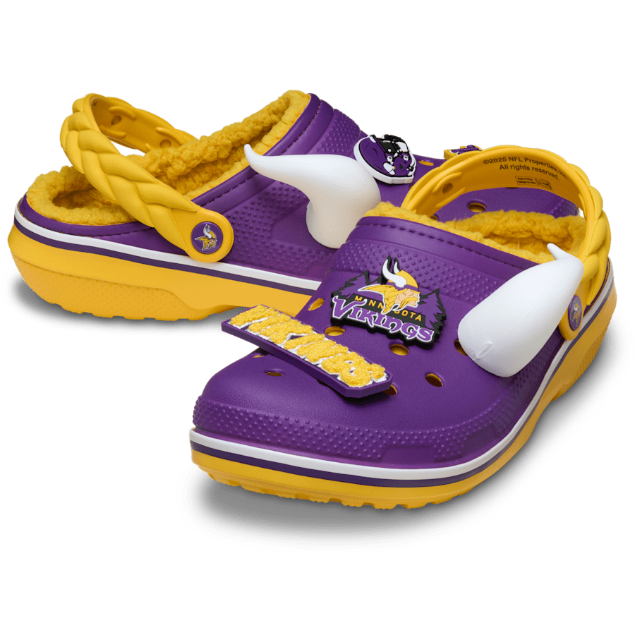 Women|Men NFL Minnesota Vikings Classic Lined Clog | Crocs