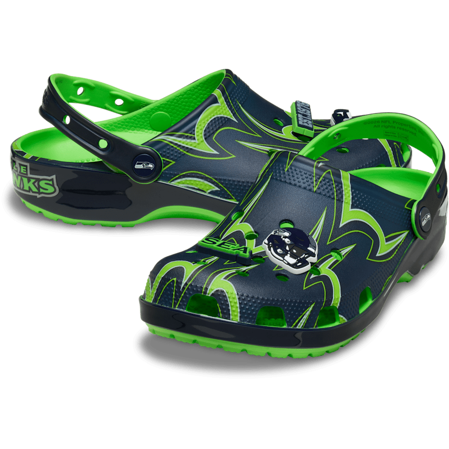 Women|Men NFL Seattle Seahawks Classic Clog | Crocs Outlet