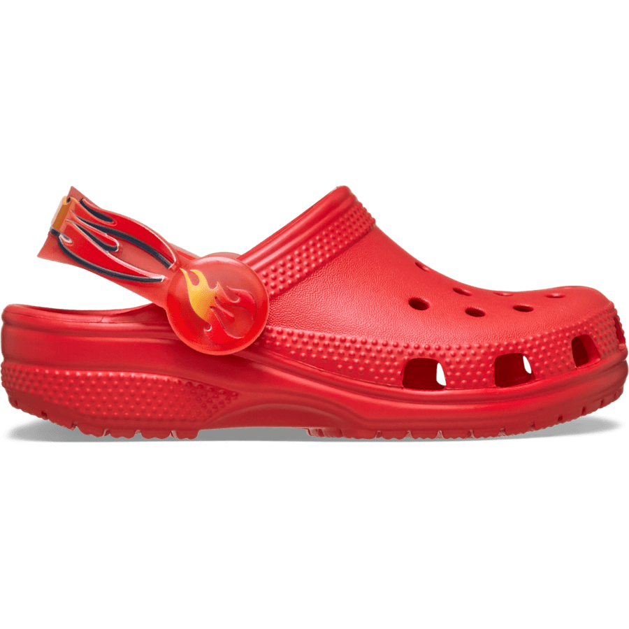 Kids Toddler Classic Flame Lights Backstrap Clog | Crocs us