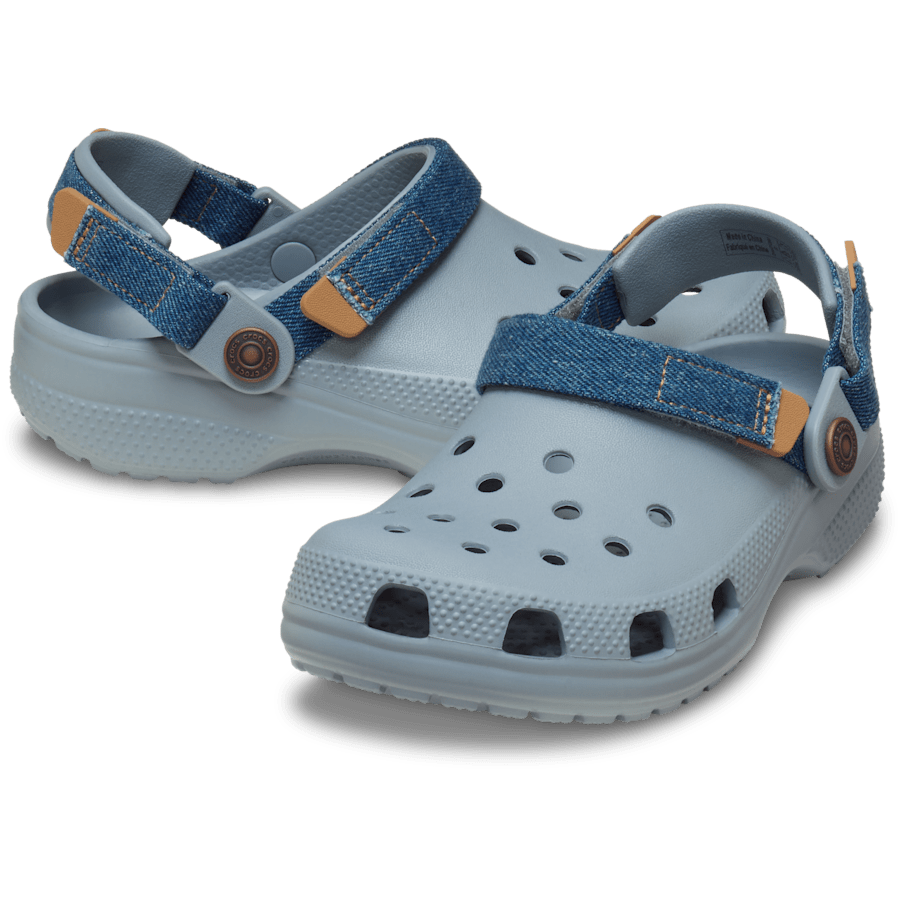 Kids Kids' Classic Denim Adjustable Backstrap Clog | Crocs Online