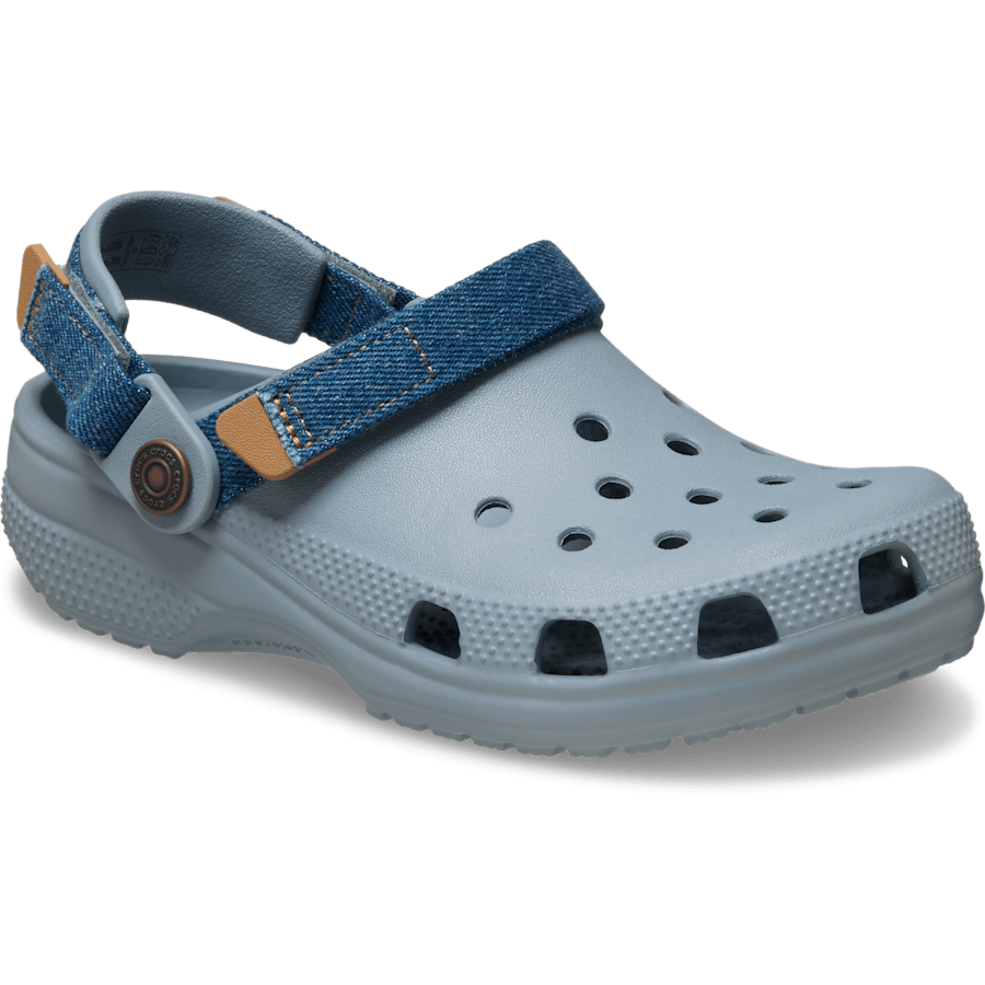 Kids Kids' Classic Denim Adjustable Backstrap Clog | Crocs Online