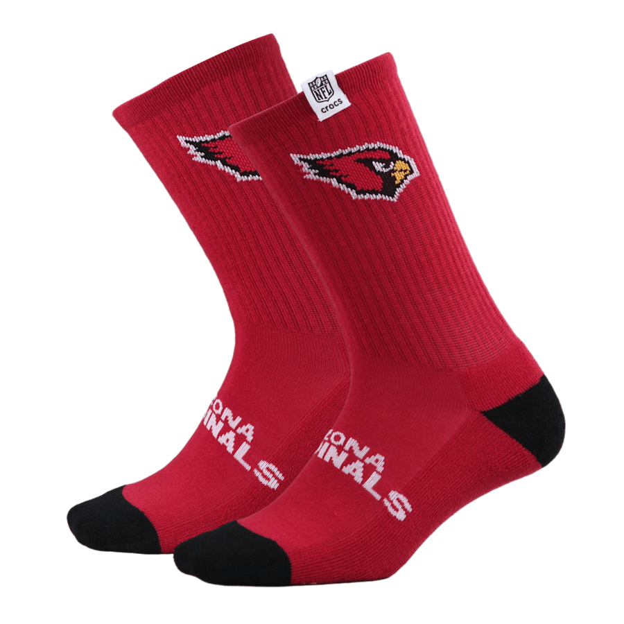 Men NFL Arizona Cardinals Crocs Socks | Crocs For sale