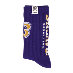 Men NFL Baltimore Ravens Crocs Socks | Crocs Sale