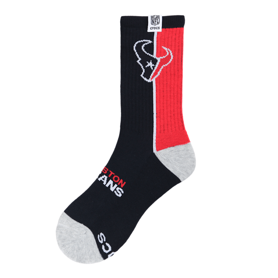 Men NFL Houston Texans Crocs Socks | Crocs Near me