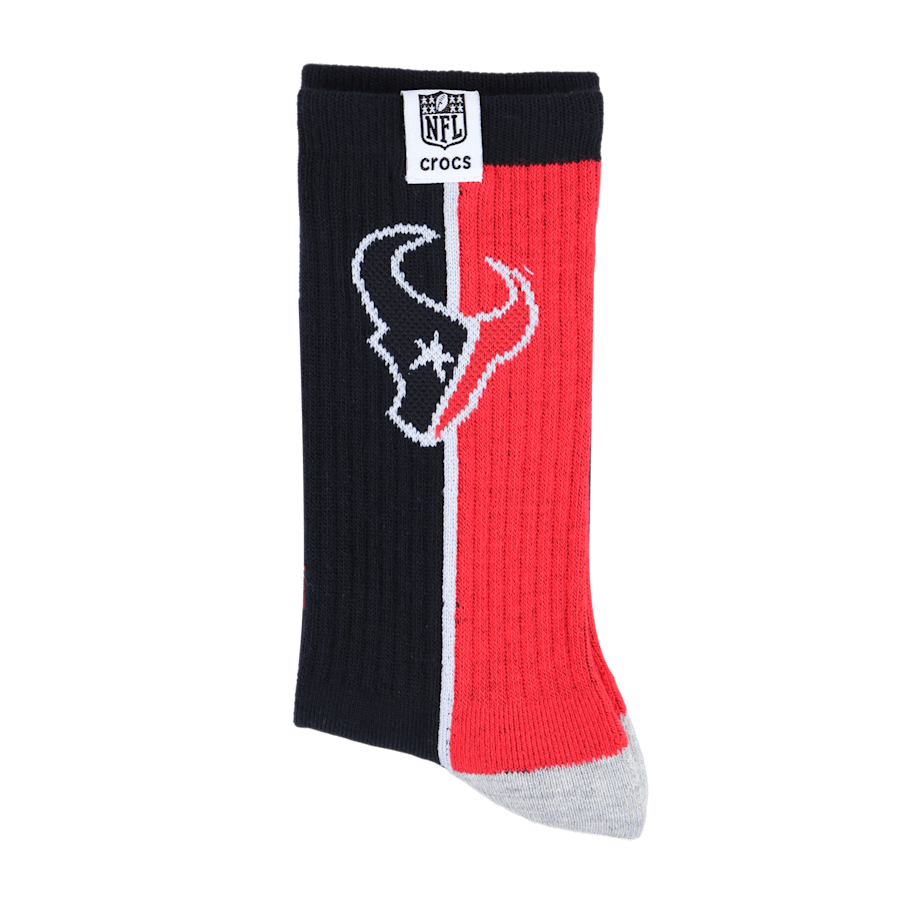 Men NFL Houston Texans Crocs Socks | Crocs Near me