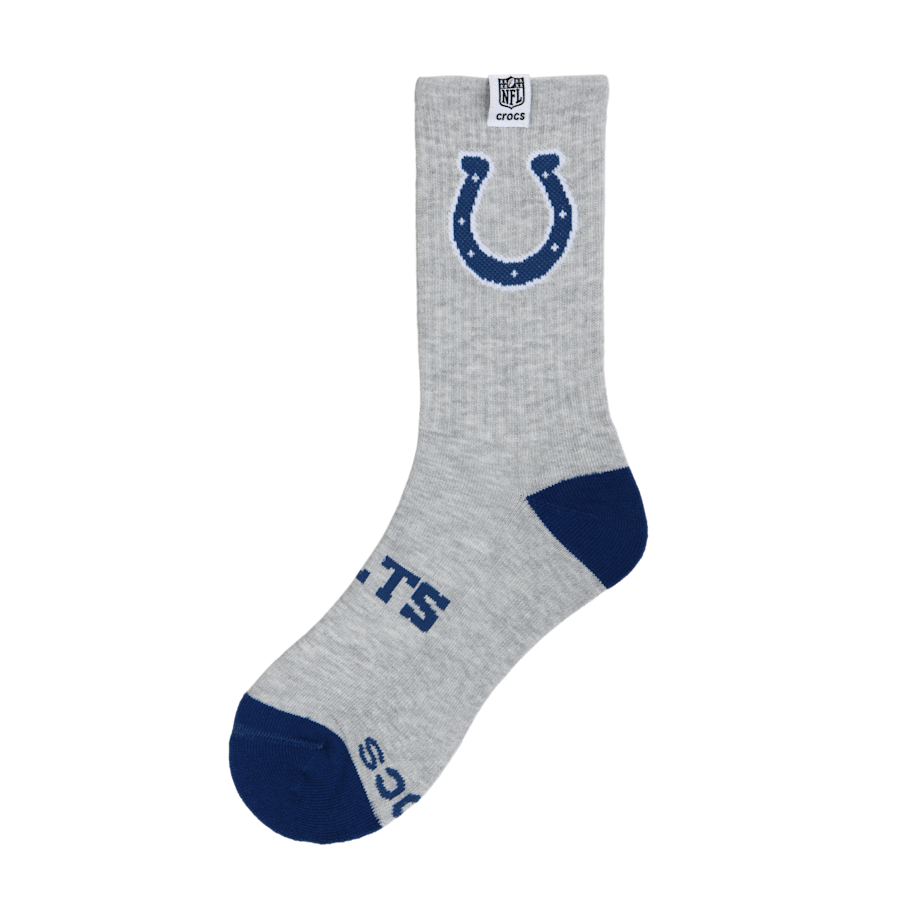 Men NFL Indianapolis Colts Crocs Socks | Crocs Outlet