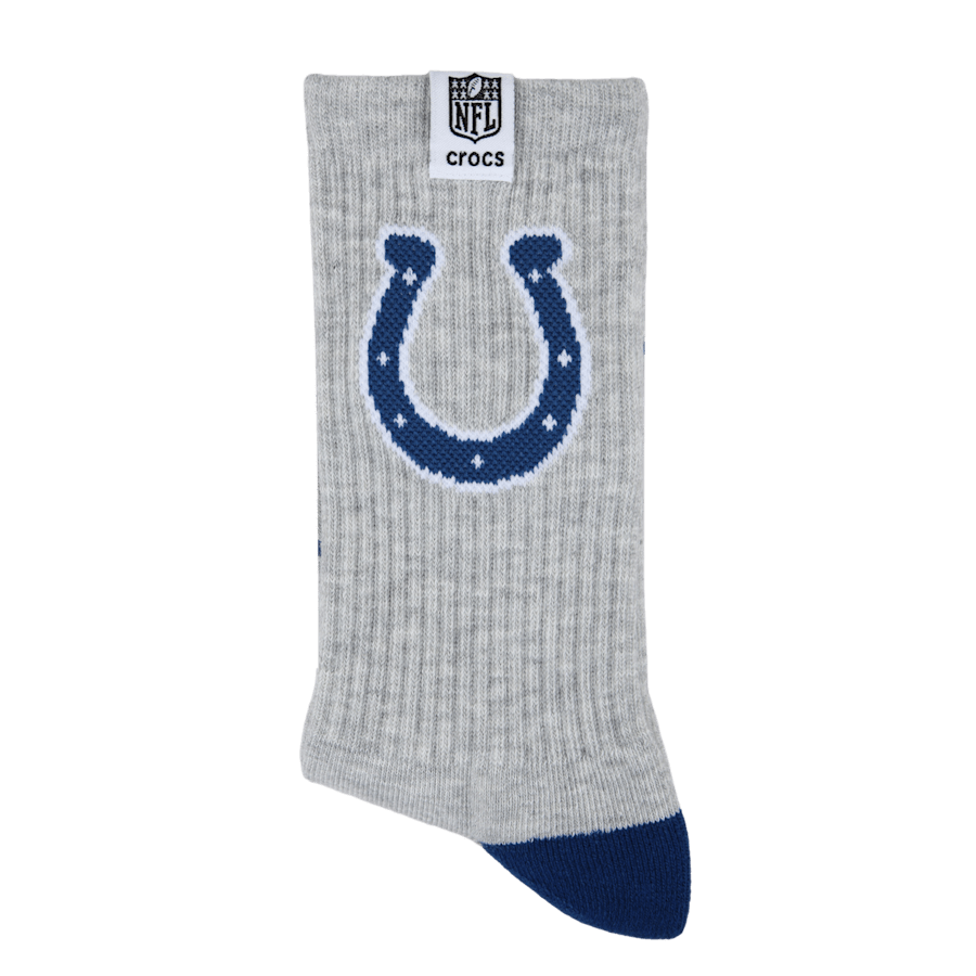 Men NFL Indianapolis Colts Crocs Socks | Crocs Outlet