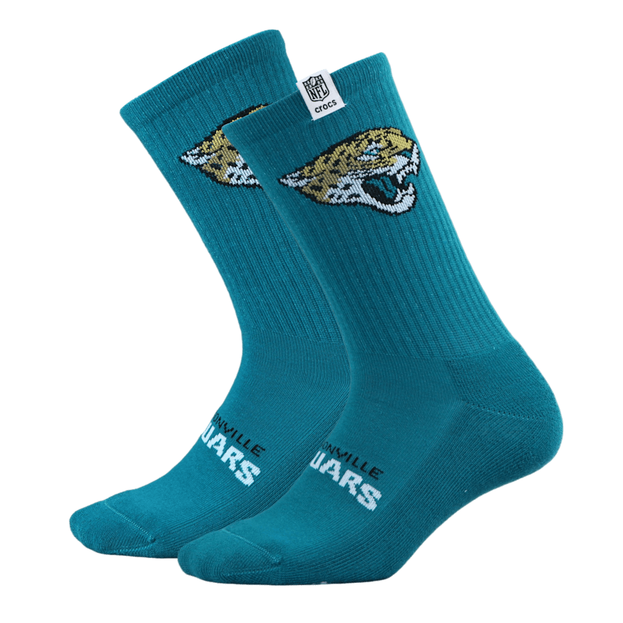 Men NFL Jacksonville Jaguars Crocs Socks | Crocs us