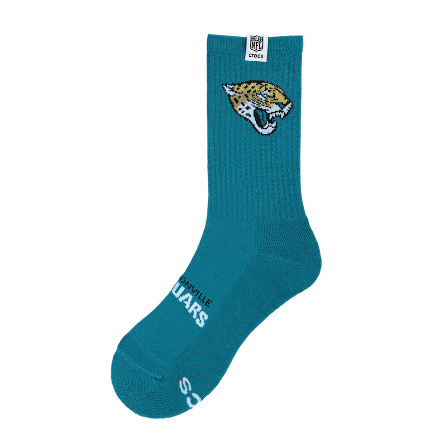 Men NFL Jacksonville Jaguars Crocs Socks | Crocs us