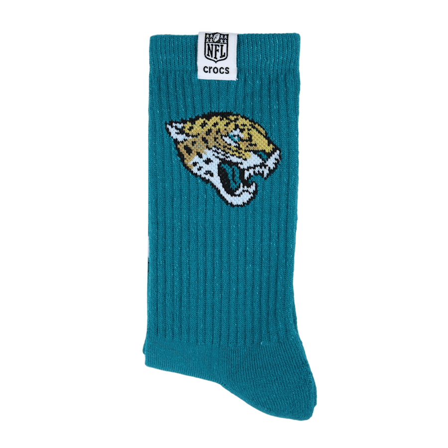 Men NFL Jacksonville Jaguars Crocs Socks | Crocs us
