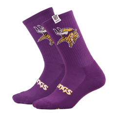 Men NFL Minnesota Vikings Crocs Socks | Crocs Sale