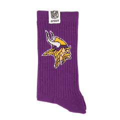 Men NFL Minnesota Vikings Crocs Socks | Crocs Sale