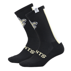 Men NFL New Orleans Saints Crocs Socks | Crocs Discount