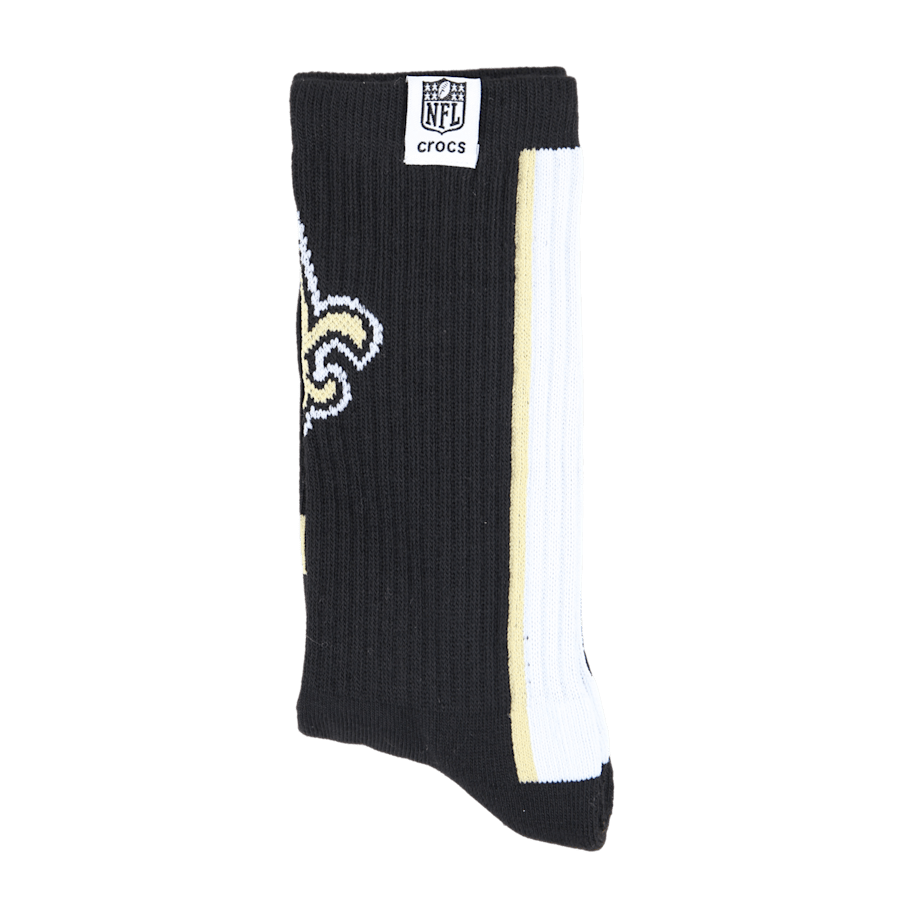 Men NFL New Orleans Saints Crocs Socks | Crocs Discount