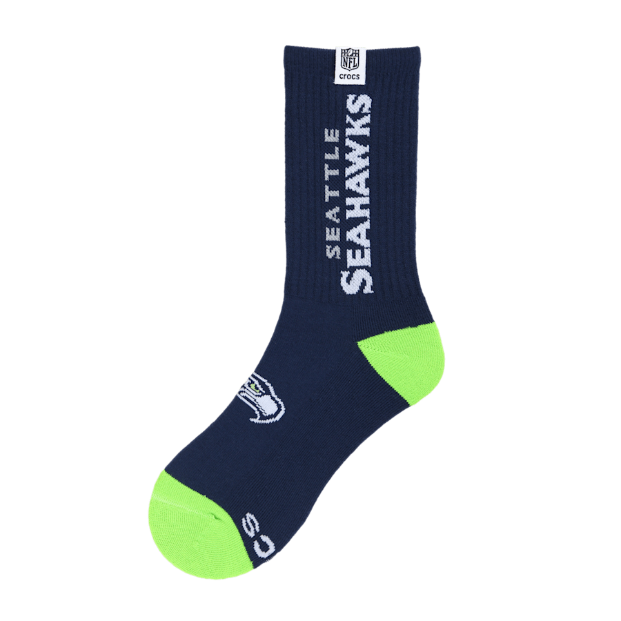 Men NFL Seattle Seahawks Crocs Socks | Crocs Outlet