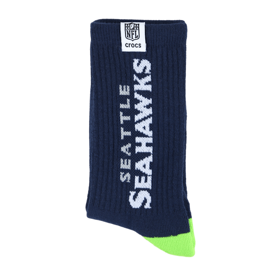 Men NFL Seattle Seahawks Crocs Socks | Crocs Outlet