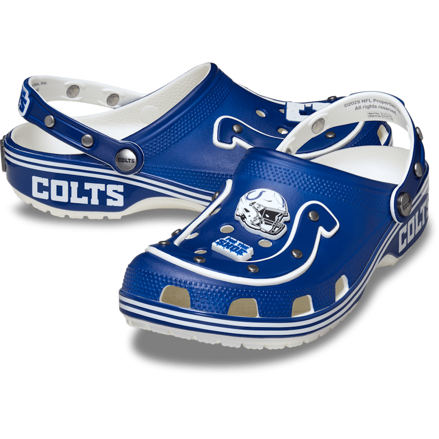 Women|Men NFL Indianapolis Colts Classic Clog | Crocs Online