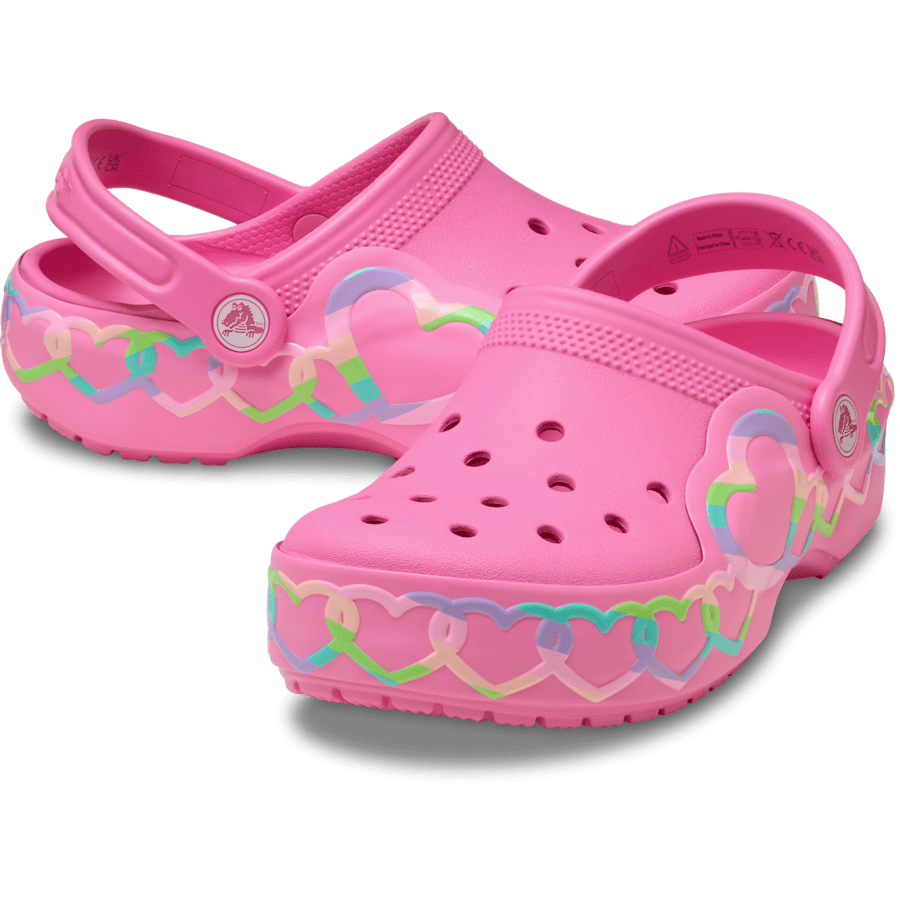 Kids Kids' Classic Heart Lights Clog | Crocs Near me