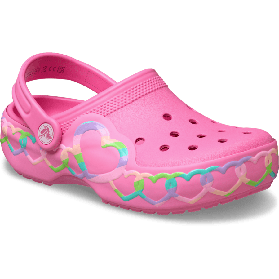 Kids Kids' Classic Heart Lights Clog | Crocs Near me