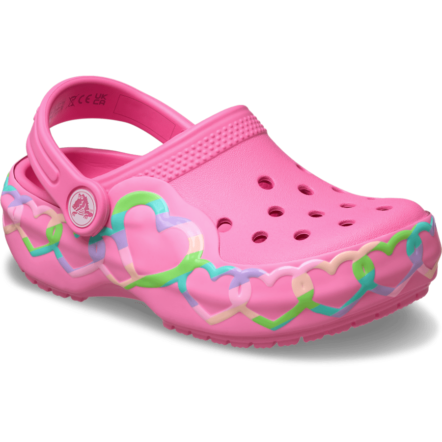 Kids Toddler Classic Heart Lights Clog | Crocs Near me