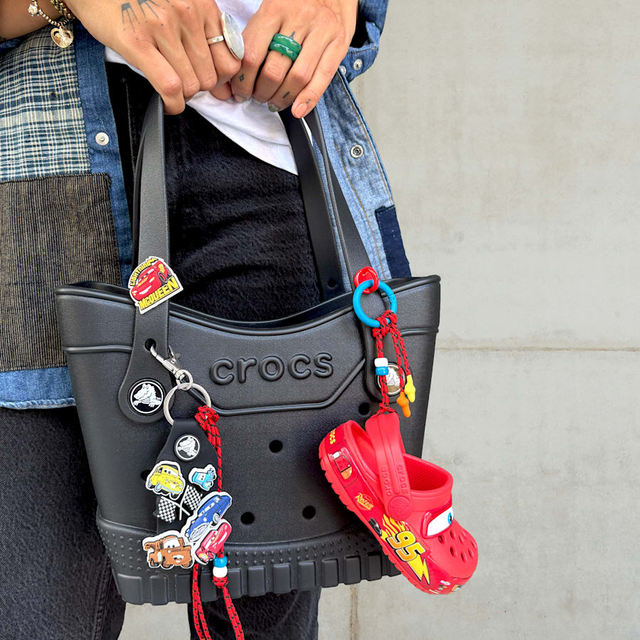 Women|Kids|Jibbitz™ Charms Lightning McQueen Jibbitz™ Bag Charm | Crocs