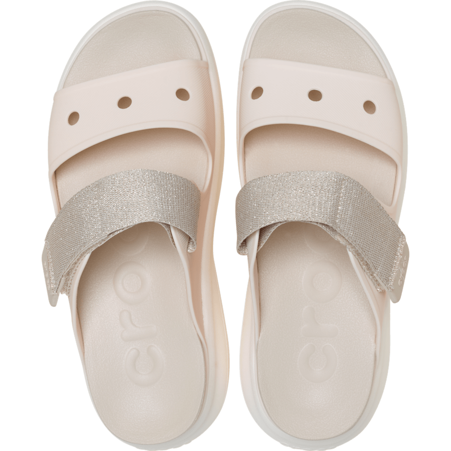Women Soho Shimmer Two Strap Sandal | Crocs On sale