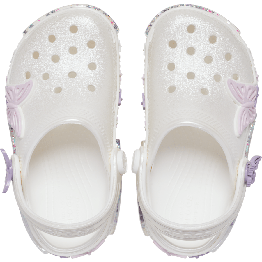 Kids Toddler Classic Butterfly Sparkle Shaker Clog | Crocs us