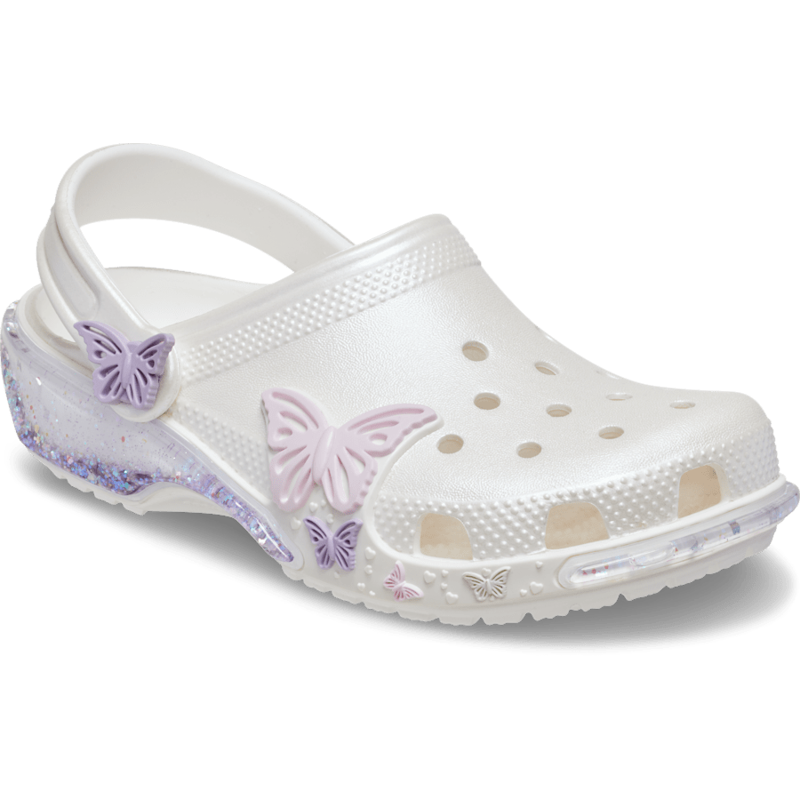 Kids Toddler Classic Butterfly Sparkle Shaker Clog | Crocs us